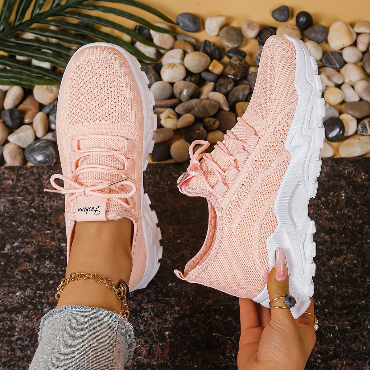Women's Sneakers single-mesh dad shoes
