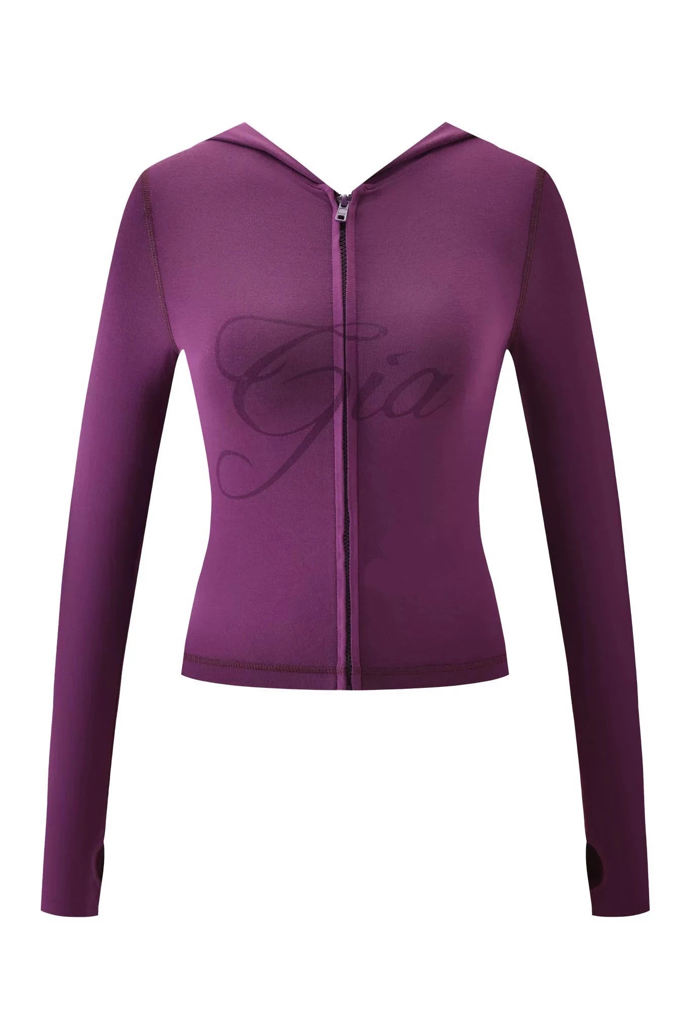 Gia long sleeve high spring top & low waist micro flared pants